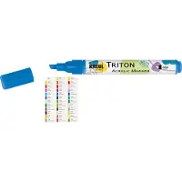 Kreul Triton marqueur 1 pièce(s) Pointe biseautée Turquoise