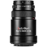 AstrHori 25mm F2.8-16 Leica / Panasonic / Sigma L noir (plein format)
