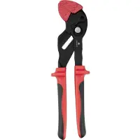 Toolcraft TO-9616518 Greifzange mit glatten Greifbacken Schlüsselweite (metrisc (180 mm)