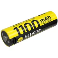 Nitecore NL1411R, 14500 batterie Li-ion rechargeable, 1100 mAh