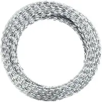vidaXL Fil barbelé concertina Acier galvanisé 300 m