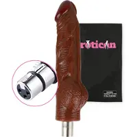 Eroticon Gode - - Marron - 18,5 cm - 5 cm - 3XLR compatible