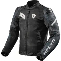 REV'IT! Apex Air H2O LE Veste textile Noir/Blanc 2XL hommes