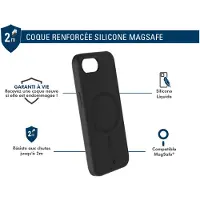 FORCE CASE Coque renforcée - - iPhone 16e - Silicone - Résistance 2m - Garantie à vie