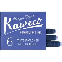 Kaweco - Échantillon d'encre Royal Blue Box avec 6 pièces