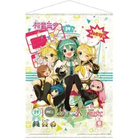 POPbuddies Wallscroll Vocaloid Hey! Bohaterowie Piapro 50 x 70 cm, Poliester