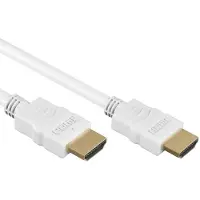 Allteq Câble HDMI 1.4 - 1,5 mètres - plaqué or - haute vitesse - 10,2 Gbps