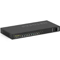Netgear M4250-10G2F, routeur Gigabit Ethernet administrable de niveau 2/3 (10/100/1000) avec alimentation par Ethernet (PoE), format 1U, noir