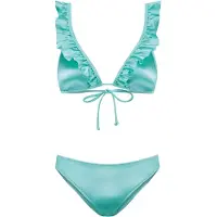 Shiwi Bikini 'Bobby' turquoise / pétrole / blanc