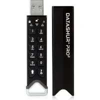ISTORAGE clé USB datAshur PRO2 256 Go USB type A 3.1 (3.1 Gen 1) noire (IS-FL-DP2-256-256)