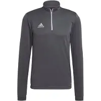 Adidas Sweat de sport 'Entrada 22' gris foncé / blanc