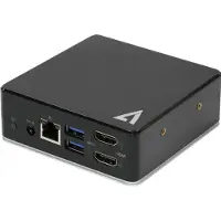 V7 UCDDS1080P - Station d'accueil - USB-C - HDMI