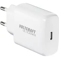 Voltcraft UC-1C20W01 (20 W, 1 portion), Chargeur USB, Blanc