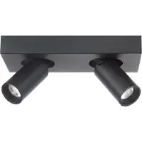 Highlight Moquerie Eliano 2 lumières noir