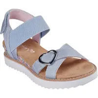 SKECHERS Miss Desert Kiss Hi Meiden Sandalen - Licht blauw - Maat 33