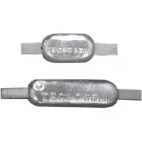 Tecnoseal Naval Sector Anode 4kg Argenté 340 x 25 x 5 mm
