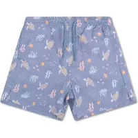 Swim Essentials Garçons, Short de bain, Badehose Jungs 110/1 Blue Sealife, Bleu, (110, 116)