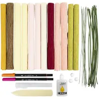 Creativ Company Crepe Paper Craft Kit Multicolore