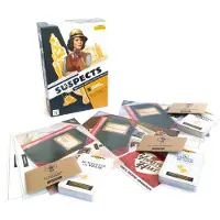 Geronimo Games Suspects : jeu de détective, jeu de société pour 1 à 6 joueurs à partir de 10 ans