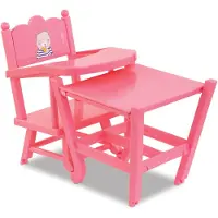 Corolle Mon Grand Poupon - Chaise de poupée rose