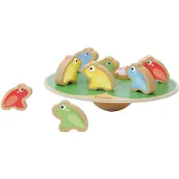 Classic World Waterlelie classique de classe mondiale avec des grenouilles