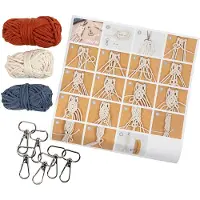 Creativ Company Porte-clés en macramé Mini Hobby Set