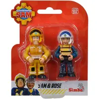Simba Figurines de jeu Sam le pompier, 2pcs.