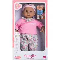 Corolle Bébé Calin Maria - Poupée bébé 30 cm, corps souple, yeux dormeurs qui s'ouvrent et se ferment, parfum vanille - Collection Mon Premier Po