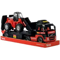 Cavallino Toys Camion Cavallino Mammouth avec remorque et pelleteuse