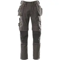 Mascot Young 06231 Hanging Pockets Big Work Pants Gris 43 / 35