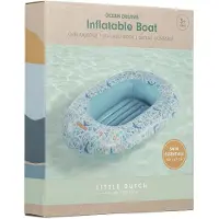 Little Dutch Ocean Dreams Opblaasboot 100x67 cm Blauw