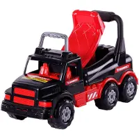 Cavallino Toys Mammoet Torpedo XXL Voiture à glissière rouge Jouet Ride-on
