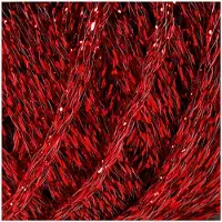 Creativ Company Polyester Glitter Garen Rood, 160m