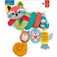 Clementoni Soft Animal Spiral For Stroller 30x18x15 Cm Teddy Multicolore Enfants