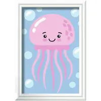 Ravensburger CreArt - Peinture par numéro - Friendly Jellyfish