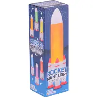 Johntoy Rakete Nachtlicht - Lampe LED pour enfants avec port USB