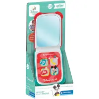 Clementoni Téléphone à clapet Mickey Mouse, 9-36 mois,