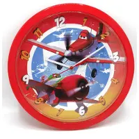 Jonotoys Flugzeuge Disney Horloge murale 25 cm de diamètre