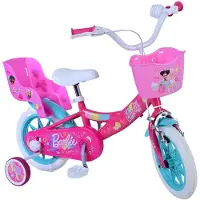 Volare Vélo d'enfant - Fille - 12 pouces - Rose - Deux freins à main