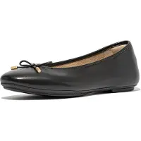 FitFlop Delicato Bow Soft Ballet Pumps Noir EU 40 Femme