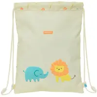 Big Buy Cooking Sac à dos à cordons Safta Selva Blanc 26 x 34 x 1 cm