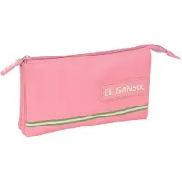Big Buy Cooking Sac fourre-tout Triple El Ganso Marsala Rose 22 x 12 x 3 cm