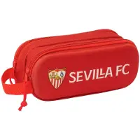 Sevilla Fc Etui double multi-usages Séville Fútbol Club Rouge 21 x 8 x 6 cm 3D
