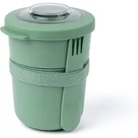 Amuse Tylla Foodbowl Duo 450 Ml +150 Ml Sage, Lunch box, Vert