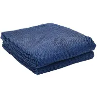 vidaXL Tapis de tente Bleu 500 × 350 cm Polyester