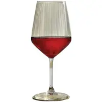 Royal Leerdam Libbey Carre Optics Glass 0,53 l wine 6 pcs UK 145119