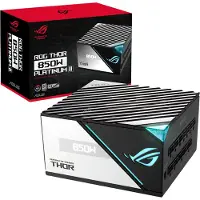 Asus Rog Thor 850p2 850w Modular Power Supply Argenté One Size / EU Plug 220V