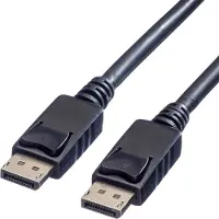 Value 11.99.5767 Câble Displayport 1,5 M Noir