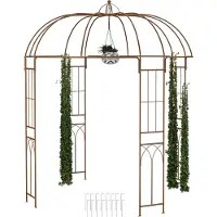 Relaxdays Rosenpavillon (211 cm, 211 cm)
