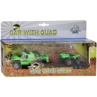 Hipo Véhicule tout-terrain avec remorque et quad Light and Sound